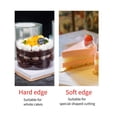 thumbnail image 4 of Inteprter Cake Surround Film Transparent Collar Clear Wrapping Edge Tape Accessories Surrounding Hotel Chocolate Decoration Baking Home Type5 NO5, 4 of 6