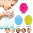 thumbnail image 3 of 3pcs Face Scrubber, Silicone Face Scrubber,Facial Cleansing Exfoliator Brush,Silicone Face Wash Brush,Manual Waterproof Cleansing Skin Care,Face Wash Brush for Deep Cleaning Skin Care, 3 of 5