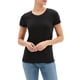 thumbnail image 1 of Camiseta Shirt GAP con cuello redondo favorita para mujer, color negro oscuro, talla M, 1 of 3