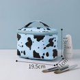thumbnail image 1 of Bolsa de cosméticos con estampado de vaca lechera, bolsa de artículos de tocador portátil de gran capacidad, bolsa de almacenamiento de viaje portátil, bolsa de almacenamiento de artículos de tocador, 1 of 6