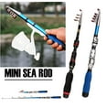 thumbnail image 2 of Telescopic Mini Fishing Rods Super Hard Carbon Steel Rivers Lakes Fishing Rod, 2 of 9