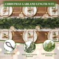 thumbnail image 2 of Guirnalda SHareconn Pack de 2 Guirnaldas Artificiales de Cedro de 2.7 m, 2 of 8