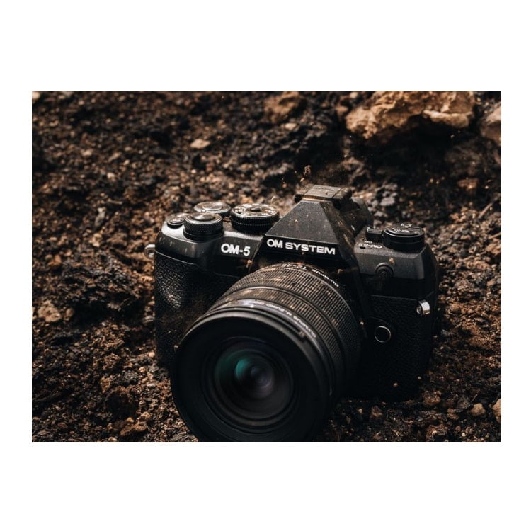 OM SYSTEM OM-5 Mark II Mirrorless Camera with High Autofocus Sharp Images and 4K Video (Black)