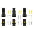 thumbnail image 2 of Conector eléctrico impermeable para coche de 2 pines, WG marino, paquete de 3 Zulema Enchufe del conector del cable, 2 of 8