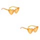 thumbnail image 3 of Jumpingount Gafas de sol con estilo, creativas, simples, para mujer, en forma de corazón, multifuncional, estilo novedoso, suministro de viaje, tipo 10 2Conjunto, 3 of 6