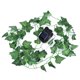 thumbnail image 5 of Luz de alambre de cobre de vid de hoja verde Artificial, guirnalda de luces alimentada por energía Solar con Chip de 2M y 20LED para decoración de boda y hogar, 5 of 8