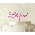 thumbnail image 1 of "Monogram Cake Topper Personalized Mirror Cake Topper Color Option Available 5""-7"" Inches Wide", 1 of 1