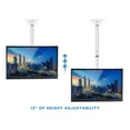 thumbnail image 5 of Mount-It! Full Motion Ceiling TV Mount, White, Fits 32" to 77" TVs, Capacity 110 lbs., 5 of 9