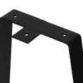 thumbnail image 3 of Raindrops Sleek Workbench Supports Black Metal Legs for Homeowners 1 Set, 3 of 7