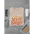 thumbnail image 3 of Stay Single T-Shirt Men -Smartprints Designs, Male Small, 3 of 4