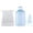 Blue, variant on BOKYAN 750 ml Flat Water Bottle – Slim, Leak‑Proof, BPA‑Free PC, Clear Design with Scale & Carrying Strap for Travel, Gym & Camping
