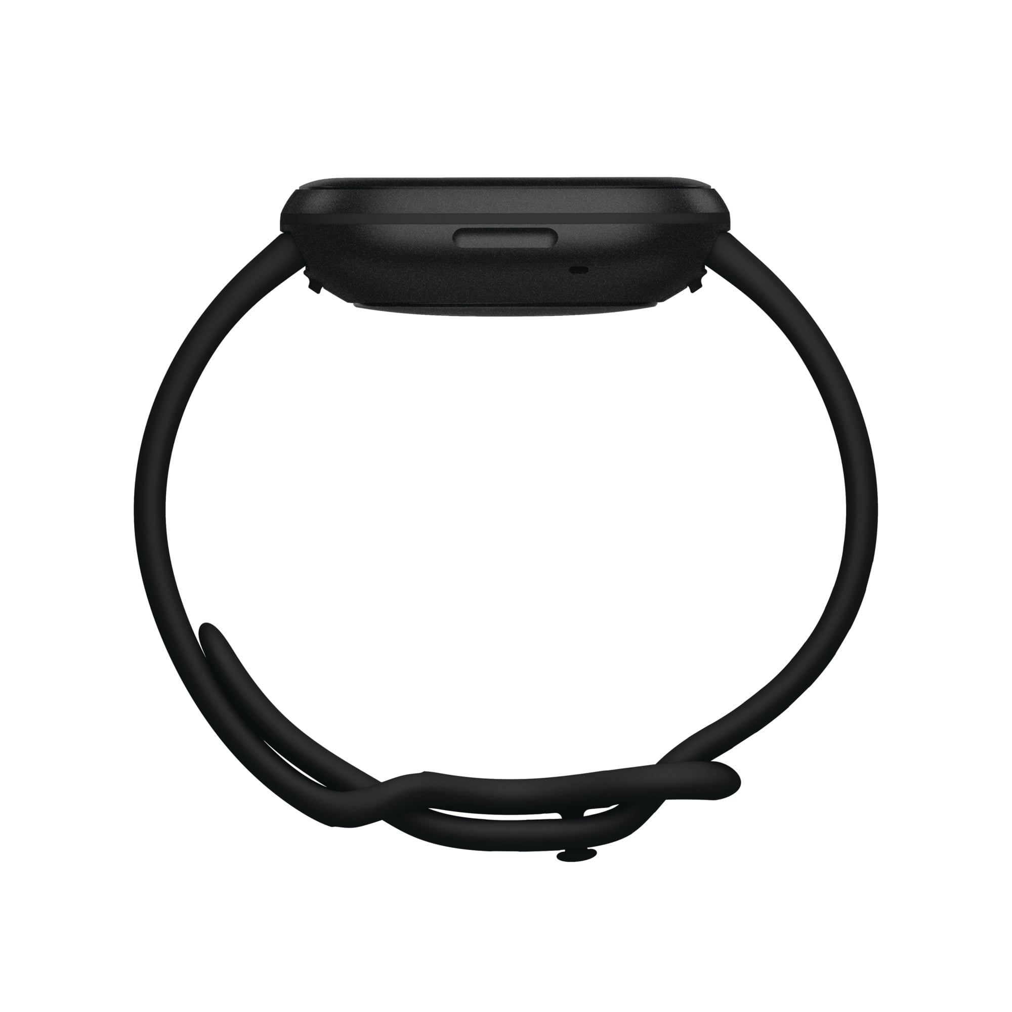 Restored Fitbit Versa 3 Fitness Smartwatch (WiFi) Black Aluminum (Refurbished)