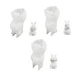 thumbnail image 2 of RYUJNDK Multipurpose Sturdy Silicone Mould to Craft Rabbits Candle Holders Easy Demolding Portable for Artistics Home Decoration, 2 of 19