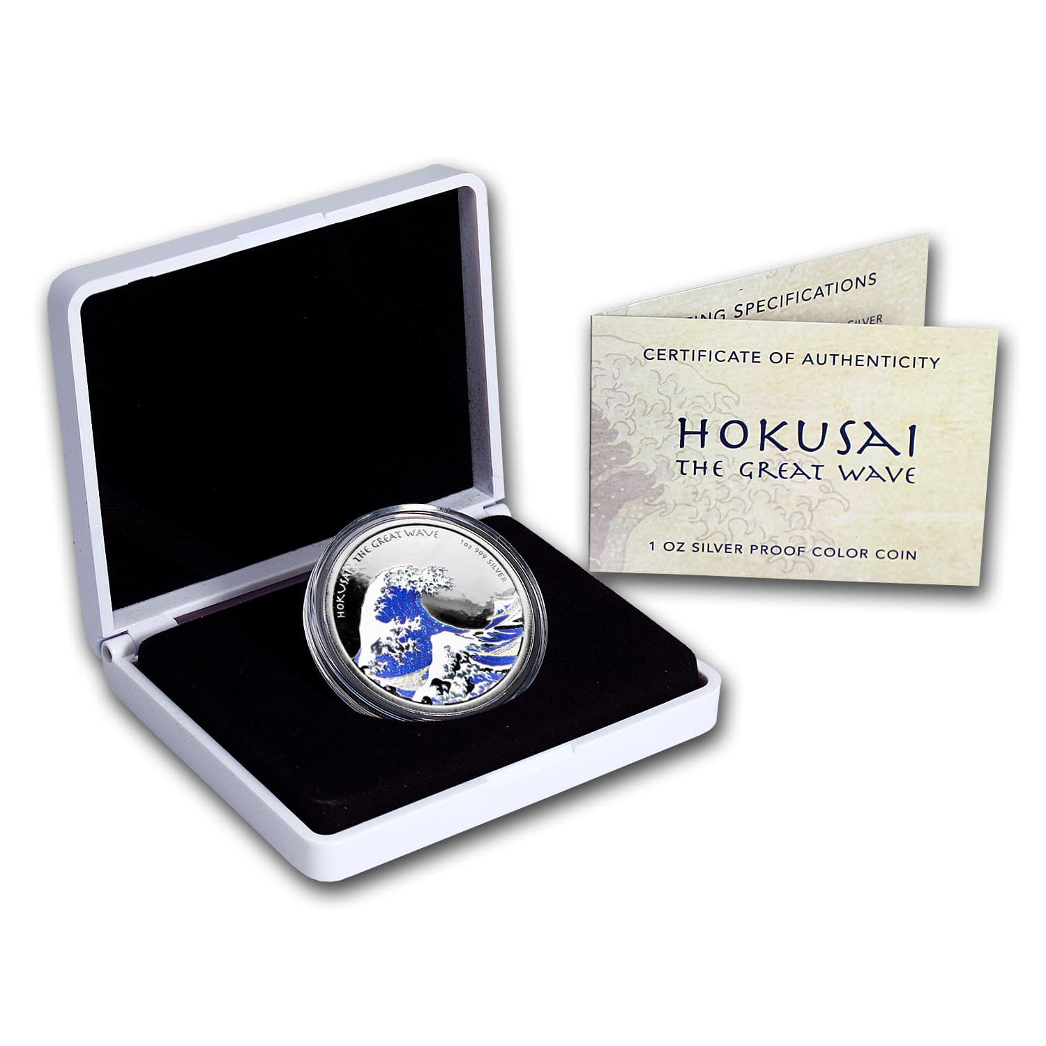 2017 Fiji 1 oz Silver Great Wave Proof (Colorized) - Walmart.com 2017 Fiji 1 oz Silver Great Wave Proof (Colorized) - Walmart.com