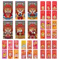 thumbnail image 5 of Riguas 6Pcs Chinese Red Envelopes Cute Cartoon Dragon Design Create Atmosphere Good Symbolism Festive Money Holders, 5 of 8