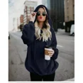 thumbnail image 3 of Sudadera De Manga Larga De Color Sólido Para Mujer, 3 of 7
