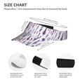 thumbnail image 2 of Bingfone Adjustable Empty Top Sun Visor for Women and Men-Lavender Flowers, 2 of 6