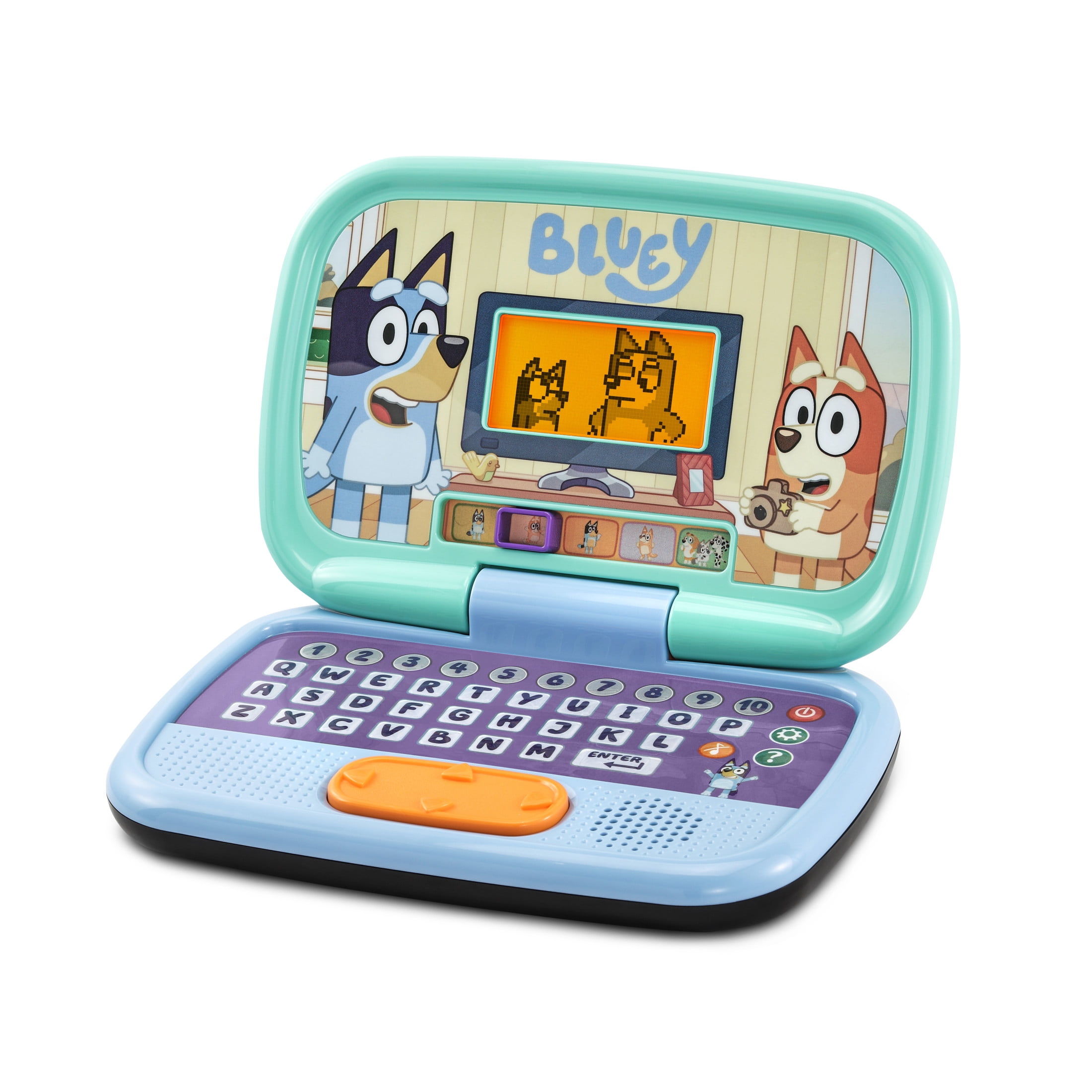 VTech® Bluey Game Time Laptop, Interactive Learning Toy for Kids, Ages 3 to 6 Years Old
