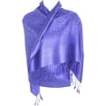 thumbnail image 6 of Women's Shawl Vintage Jacquard Paisley Pashmina Special Occasion Wrap Evening Scarf Double Sided Stole, 6 of 8