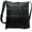 Black, variant on CoCopeanut Crossbody Bag for Women PU Leather Shoulder Bag Small Pocket Zipper Handbag Clutch Bag and Purse with Tassel