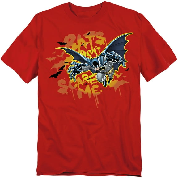 Batman T-Shirt Bats Dont Scare Me Unisex Graphic Tee For Men & Women