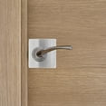 thumbnail image 3 of FUTUREORYY 4 Pcs Poignée de Porte Plaque de Fixation en Acier Inoxydable Argent pour Porte en Bois, 3 of 5