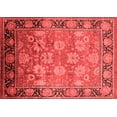 thumbnail image 1 of Ahgly Company Indoor Rectangle Oriental Red Traditional Area Rugs, 7' x 10', 1 of 4