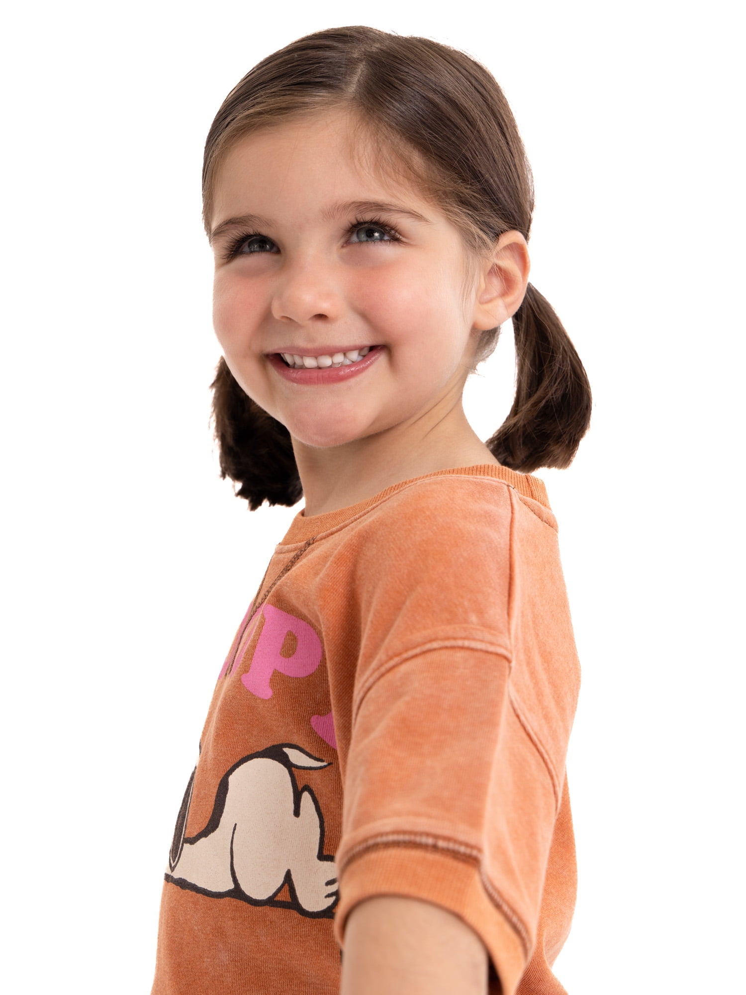 Snoopy Toddler Girls Tee and Shorts Set, 2-Piece, Sizes 12M-5T