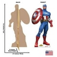 thumbnail image 2 of Marvel's Captain America Cardboard Stand-Up, 6ft, 2 of 2