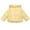 Yellow, variant on xaoyunyn Girls Stand Up Collar Jacket Winter Warm Lightweight Puffer Hooded Coat Solid Color Zipper Outerwear 2-10 Years