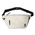thumbnail image 5 of Gym Waist Bag Multifunctional Waterproof Oversized Fanny Pack Chest Bag Cycling Large Belt Bag for Sports Men Women White Black, 5 of 6