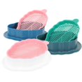 thumbnail image 2 of Soilless Cats Grass Growing Pot Cat Planter Leaf Shaped Environment Friendly 17.2x13.2cm 3Pcs, 2 of 5