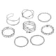 thumbnail image 2 of Anillos para mujer, regalos para mujer y anillo de apertura conjunta de manga generosa para damas, joyería de regalo, joyería, 2 of 3