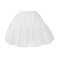 thumbnail image 2 of Falda de tutú Crinolina de alforfón Zulema blanco, 2 of 8