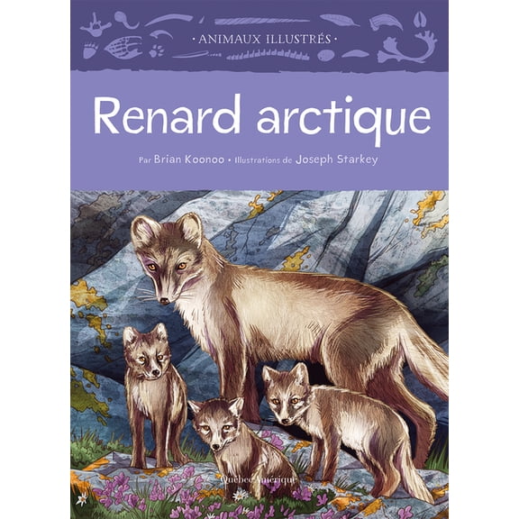 Animaux IllustrÃ©s Renard Arctique, (Hardcover)