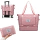 thumbnail image 1 of Bolsa de gimnasio grande con compartimento para zapatos - Bolsa deportiva de 40L para hombres y mujeres, bolsa de viaje resistente al agua con bolsillo húmedo/seco, diseño plegable, 1 of 6