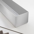 thumbnail image 6 of Veradek Geo Series Trough Planter - Stainless Steel, 6 of 12