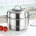 thumbnail image 6 of LingStar Stainless Steel Steamer Thicken Pot with Lid for Kitchen Cooking, 6 of 9