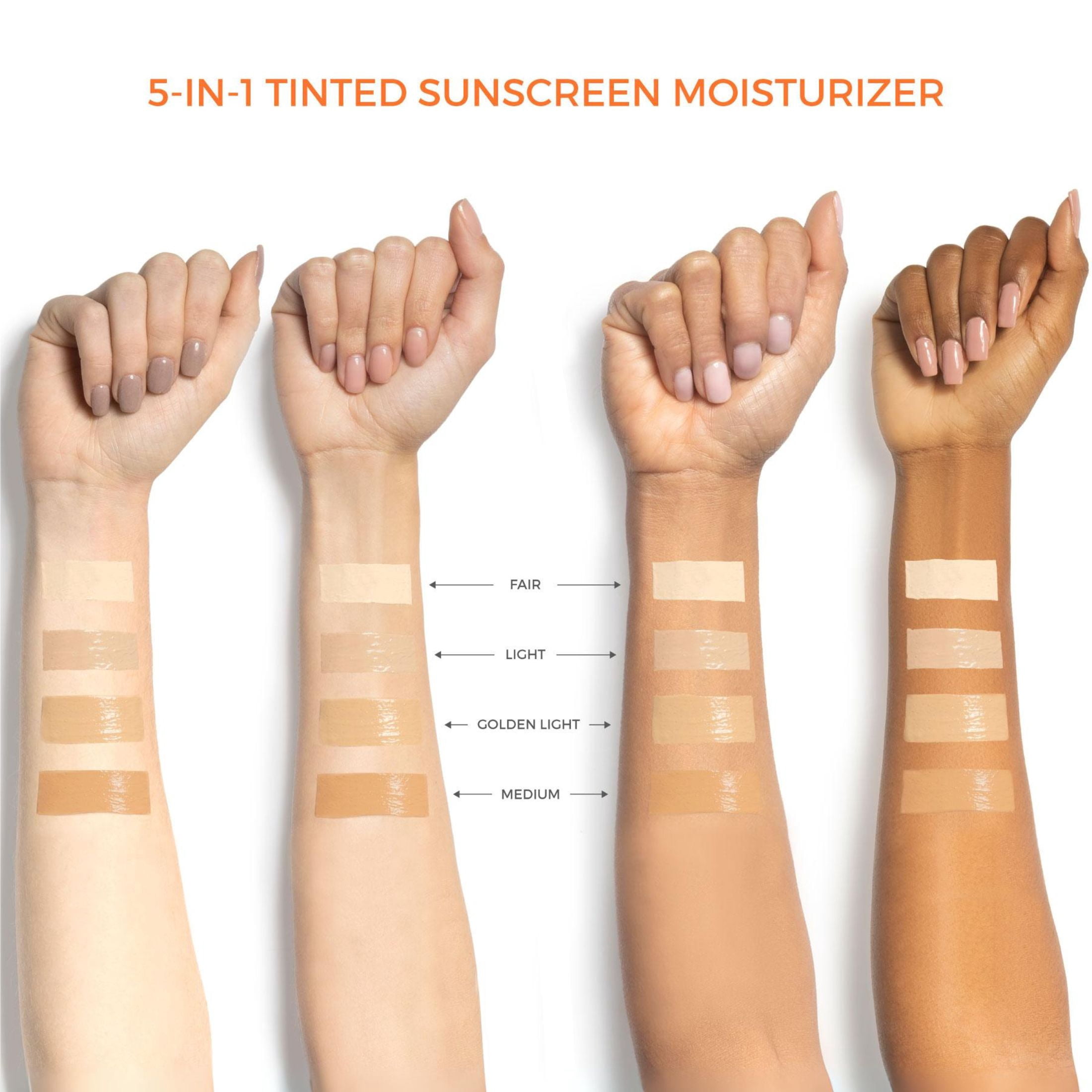Suntegrity 5-IN-1 Tinted Sunscreen Moisturizer (MEDIUM Shade) - Broad Spectrum SPF 30