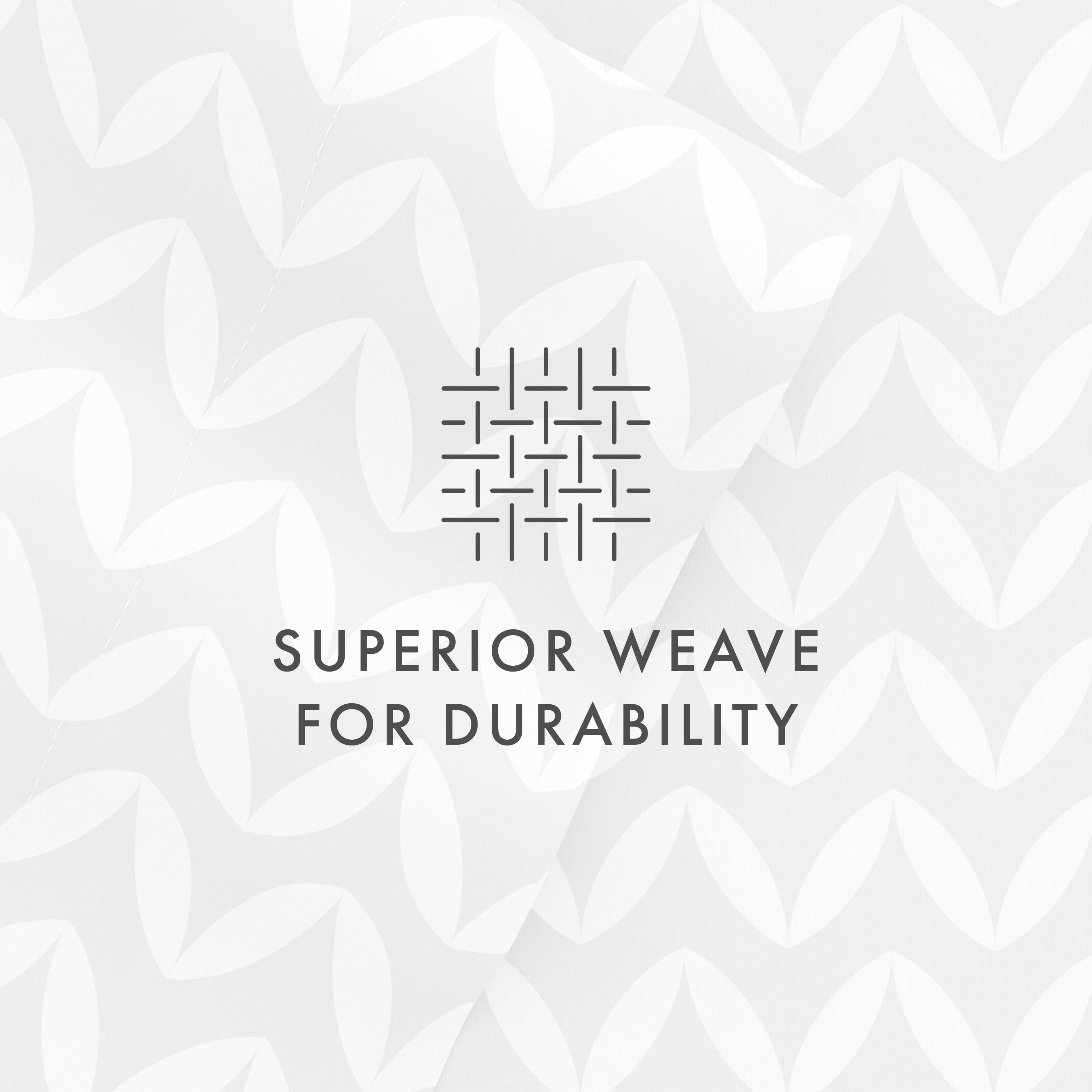 Noble Linens 4 Piece Pattern Microfiber Bed Sheets Set, Light Gray Puffed Chevron, Queen