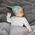 thumbnail image 4 of Sikiie Cute Dogs Corgi Baby Newborn Hats, Infant Knotted Baby Hat, Beanie Top Knot Caps for Baby Boys Girls, 4 of 5