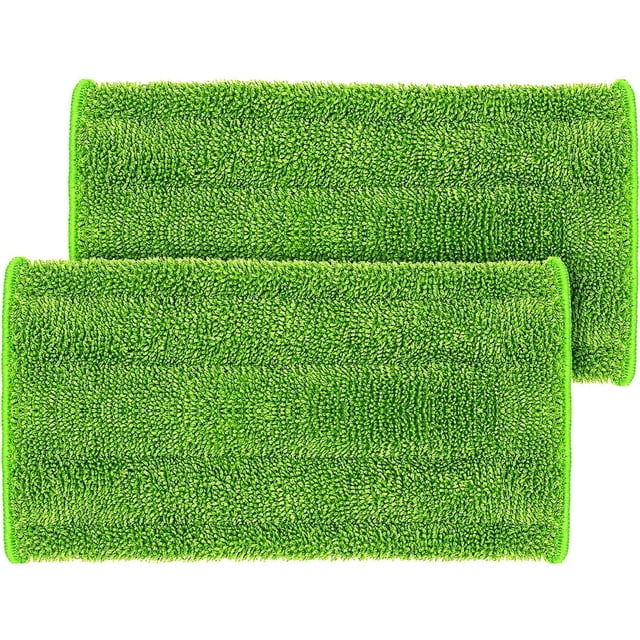 2 almohadillas de microfibra reutilizables para fregona compatibles con Swiffer Wet Jet, lavables, absorbentes, repuestos de fregona, compatibles con Spray WetJet, almohadilla de repuesto para fregon