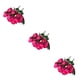 thumbnail image 1 of Ramo de 9 Cabezas Injueey Flores Artificiales Tulipanes Simulación Suave Rosa, 1 of 6