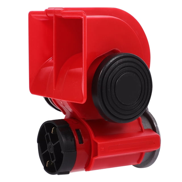 Bocina de aire para coche, potente bocina de aire eléctrica tipo caracol de 12 V para camión, motocicleta, coche, con arnés de relé, bocina de tren para seguridad