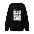 thumbnail image 5 of Jsaierl Halloween Sweatshirts for Women Spooky Pumpkin Ghost Graphic Sweatshirt Loose Fit Round Neck T-shirt Long Sleeve Tunic Pullover Tops Halloween Clothes, 5 of 5