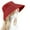 Red, variant on Women'S Headless Beach Hat Sunshade Empty Top Hat Grass Hat Women'S Summer Sunscreen Folding Big Sun Hat Summer Fridays Travel Essentials