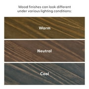 Plank+Beam 56 Solid Wood Console Table, Conture Rounded Edge Sofa Table, Narrow Entryway Table, Console Tables for Entryway, Walnut