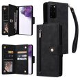 thumbnail image 1 of Case for Samsung Galaxy S20 Plus Magnetic Leather Zipper Wallet Cover Card Holder, 1 of 5