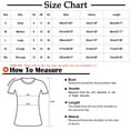 thumbnail image 3 of Inleife Womens T-Shirts Women's Fashion Printed Short Sleeves Blouse Round Neck Casual Tops, 3 of 4