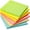 Pastel, variant on Mr. Pen- Lined Sticky Notes 3x3, 6 Pads, 45 Sheet/Pads, Pastel Colors, Sticky Notes with Lines